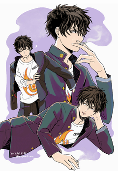 九龍妖魔學園紀 皆守甲太郎Ｔシャツ 九龍妖魔學園紀 皆守甲太郎Tシャツ - メルカリ